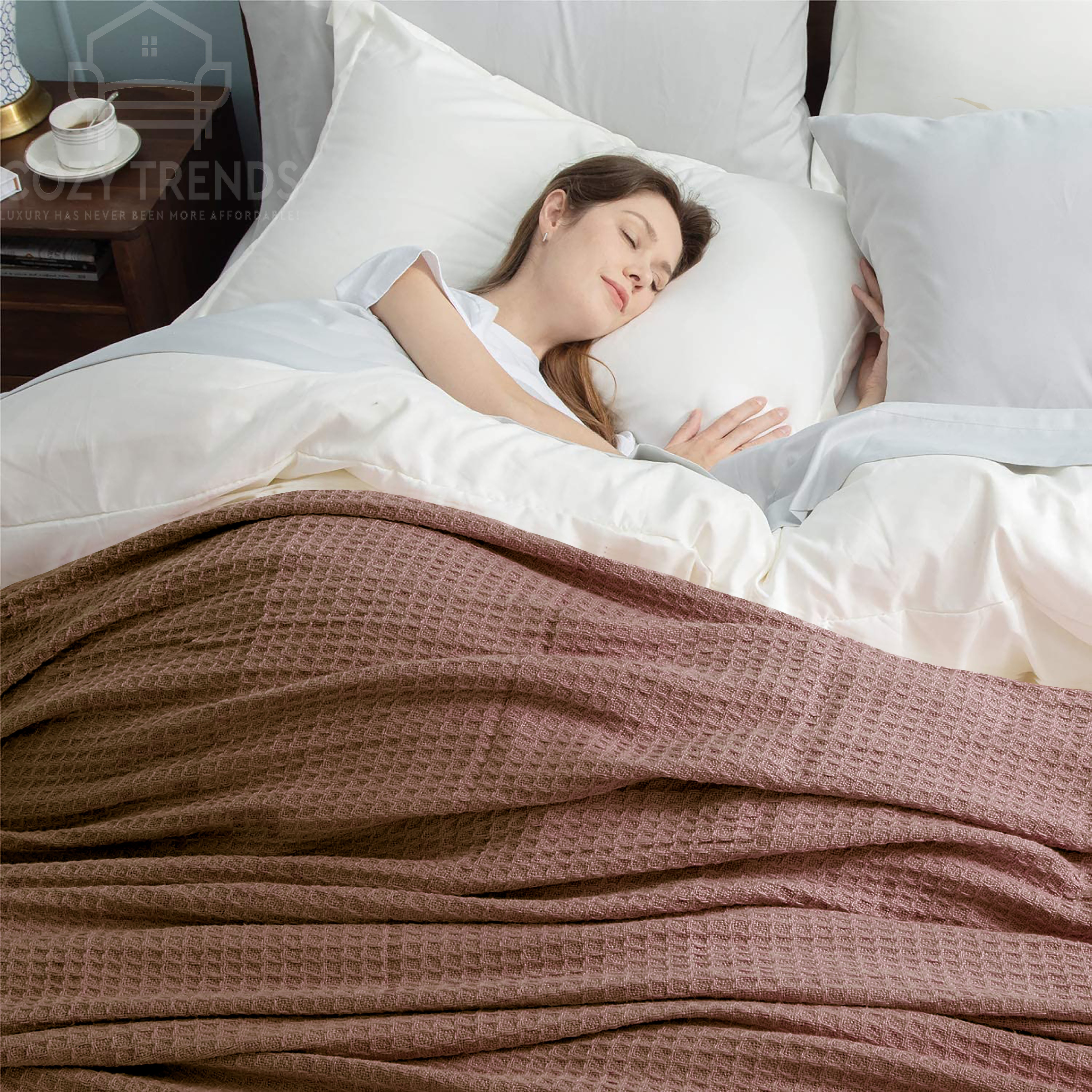 Thermal blankets for beds hot sale